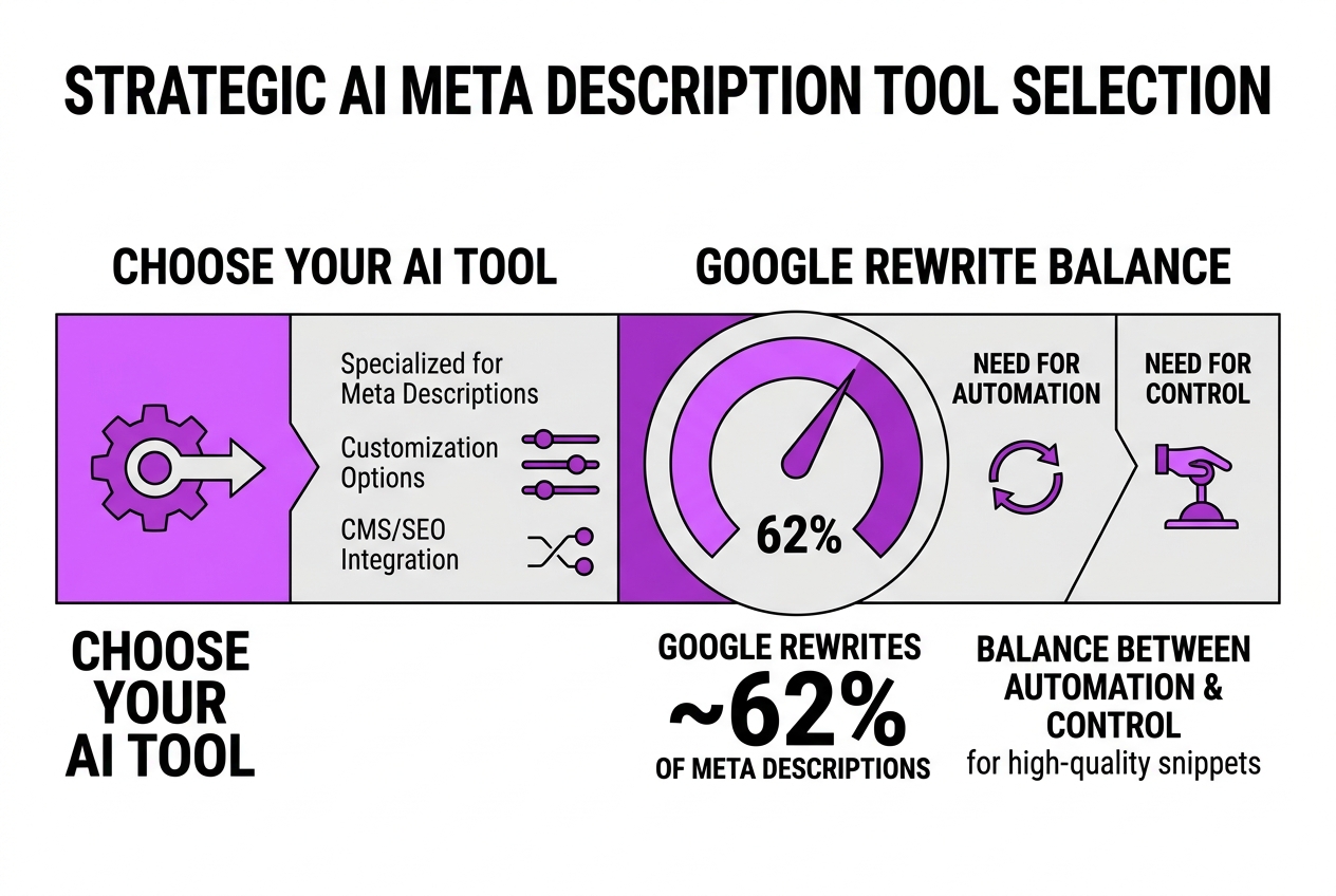 Step-by-Step Guide to Implementing AI Meta Description Generation, covering selecting the right ai meta description.