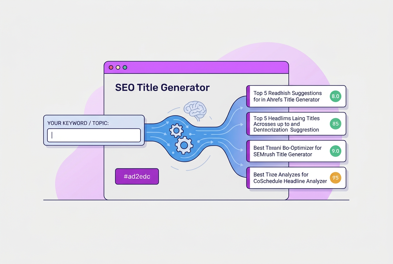 What Is an SEO Title Generator, covering define seo title generator tools.