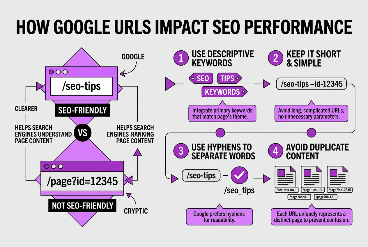 How Google URLs Impact SEO Performance, covering explain why url structure affects search.