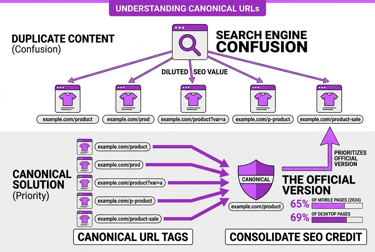 What Is a Canonical URL and Why Does It Matter, covering define canonical url and its purpose.