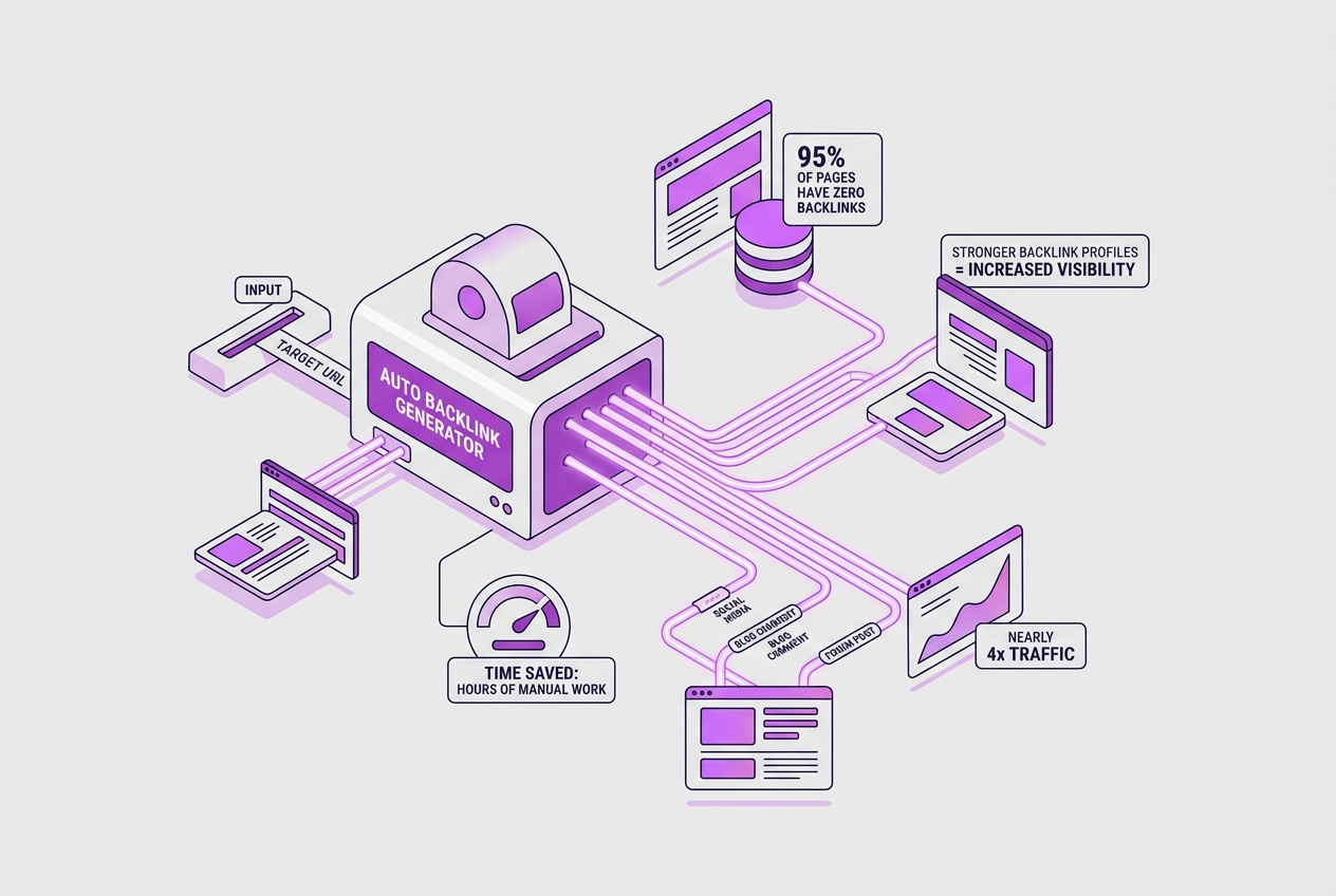 What is an Auto Backlink Generator and Why Use It, covering define auto backlink generators and how.