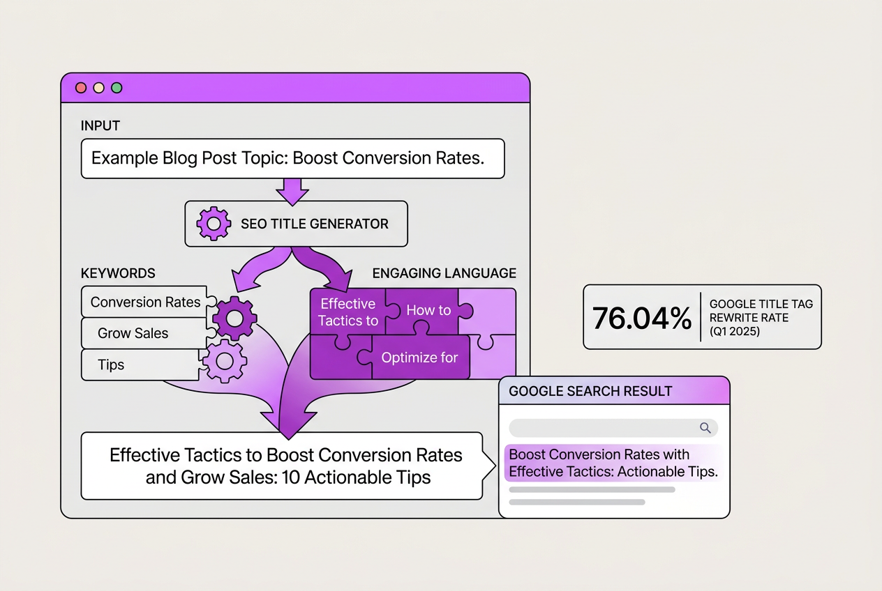 What Is an SEO Title Generator and Why It Matters, covering define seo title generator and its.