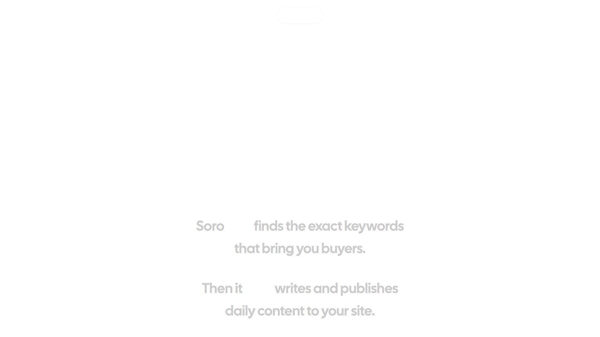 Screenshot of TrySoro